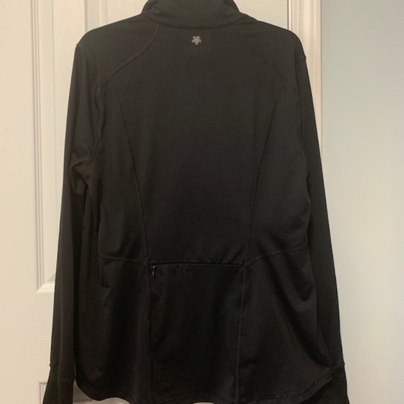 Tek Gear DryTek Black XL 1/2 zip pullover - Picture 6 of 8